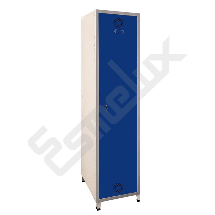 Taquillas Megablok 1 x 1 Puertas con cerradura de llave sin divisoria.